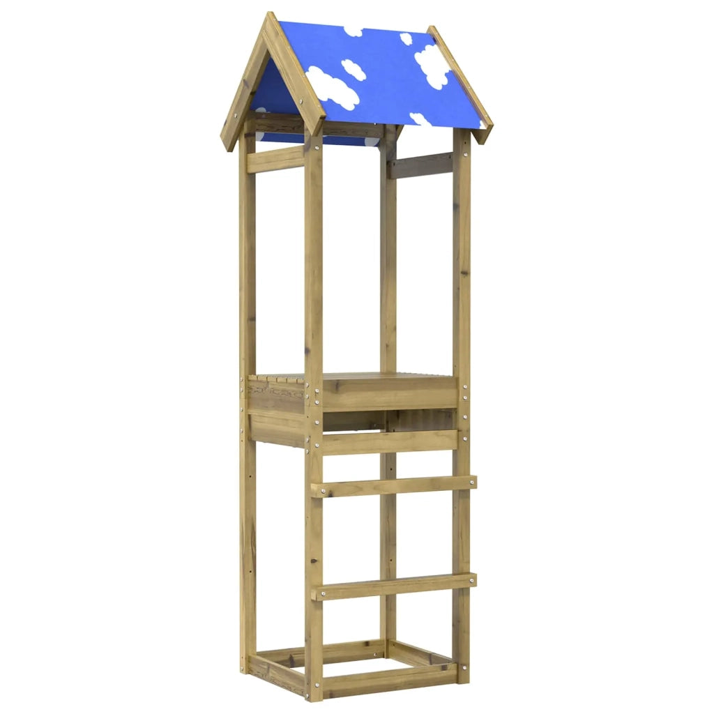Torre da Gioco Marrone Legno Impregnato Solido 3417171