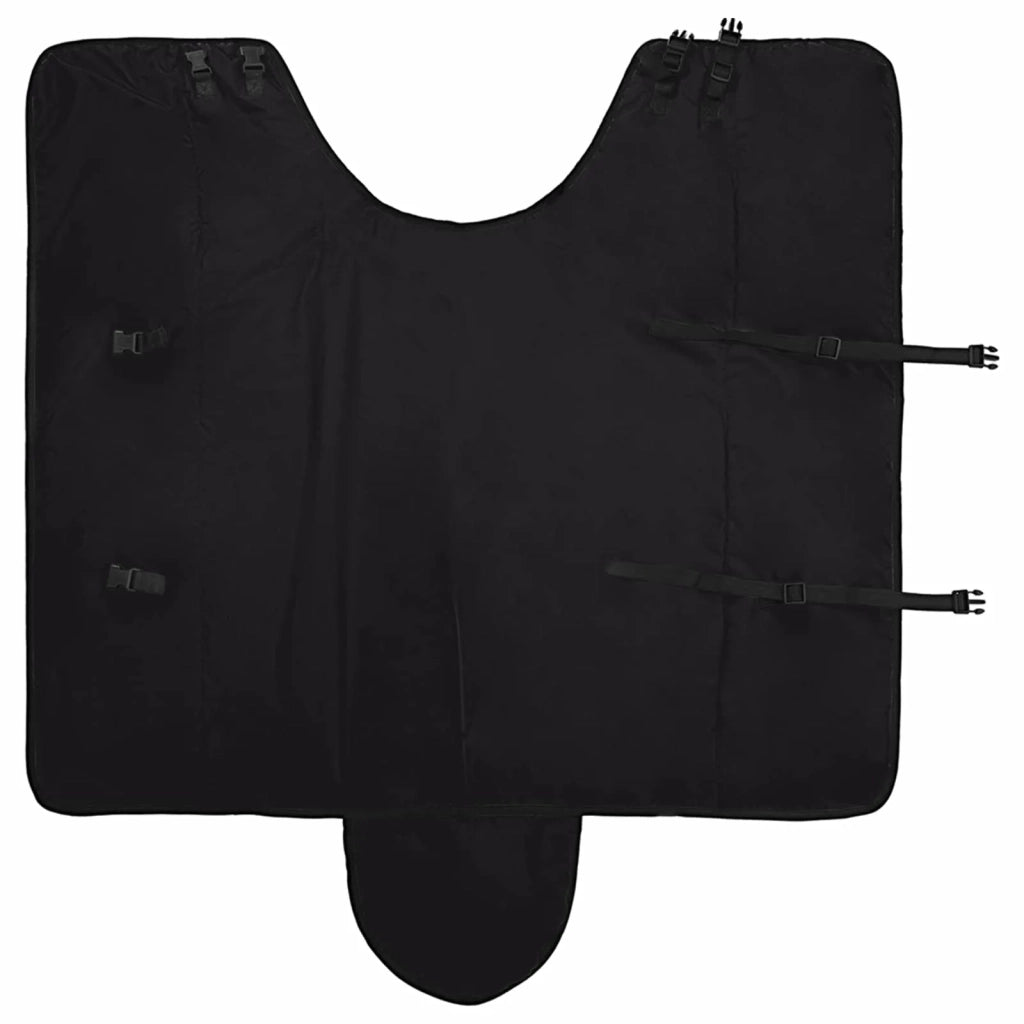 Coperta per Cavalli Verde Scuro e Nero 105 cm Poliestere 42013100