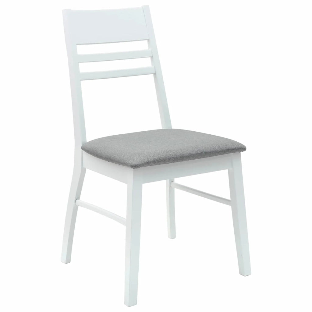 Sedie da pranzo 2 pcs Bianco 43 x 54 x 89 cm