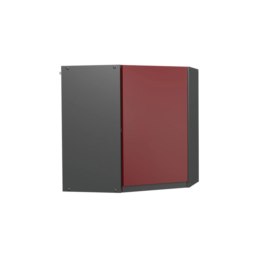 Vicco Mobile angolare da cucina Rosso 57 cm Forma a J