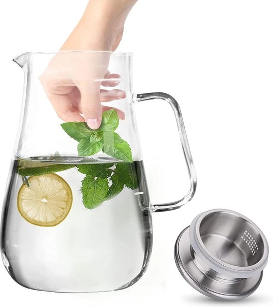 Caraffa per acqua e succhi perfetta per uso domestico, ristoranti e feste