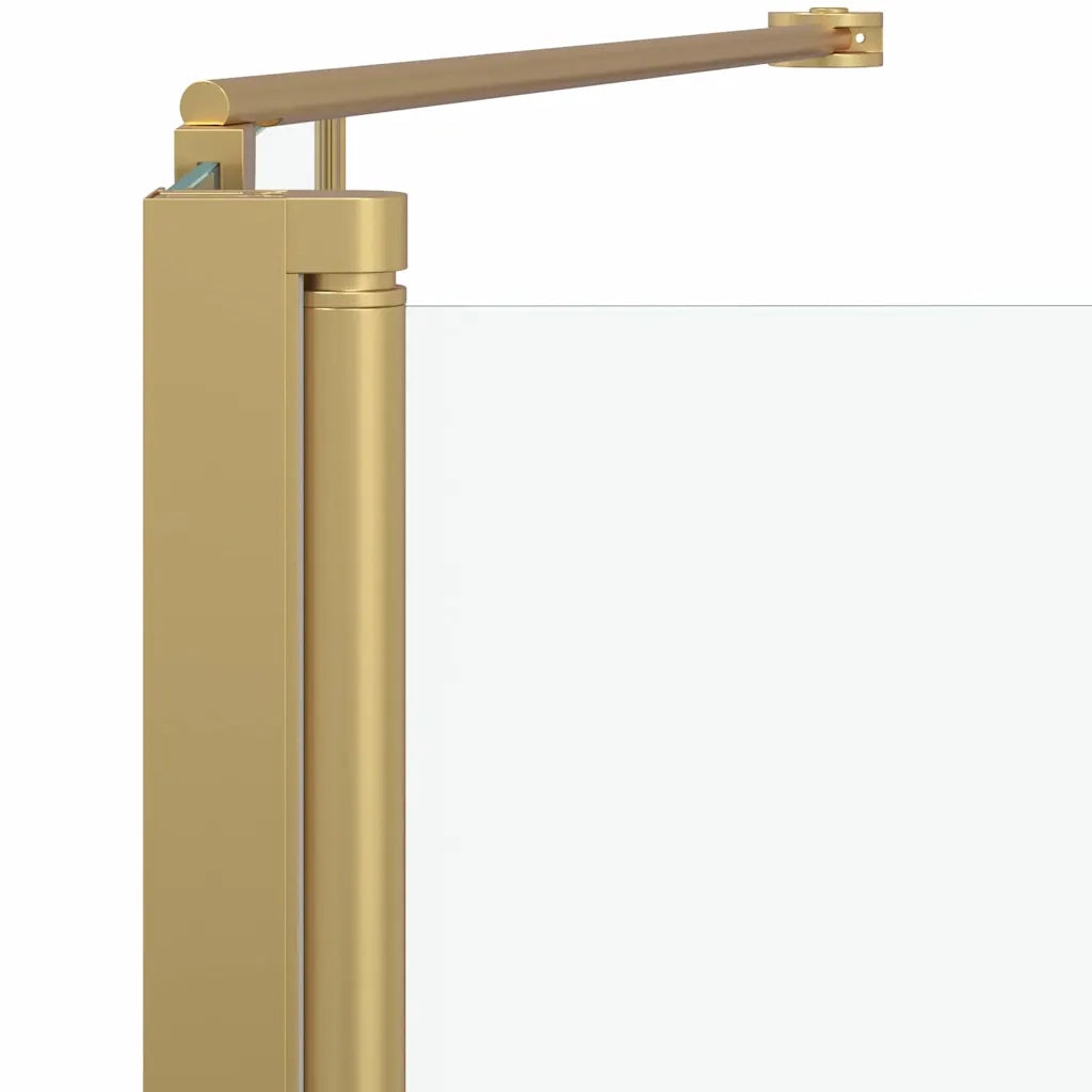 Involucro Doccia Oro 120 x 68 x 130 cm Vetro ESG e Alluminio CFW1017139