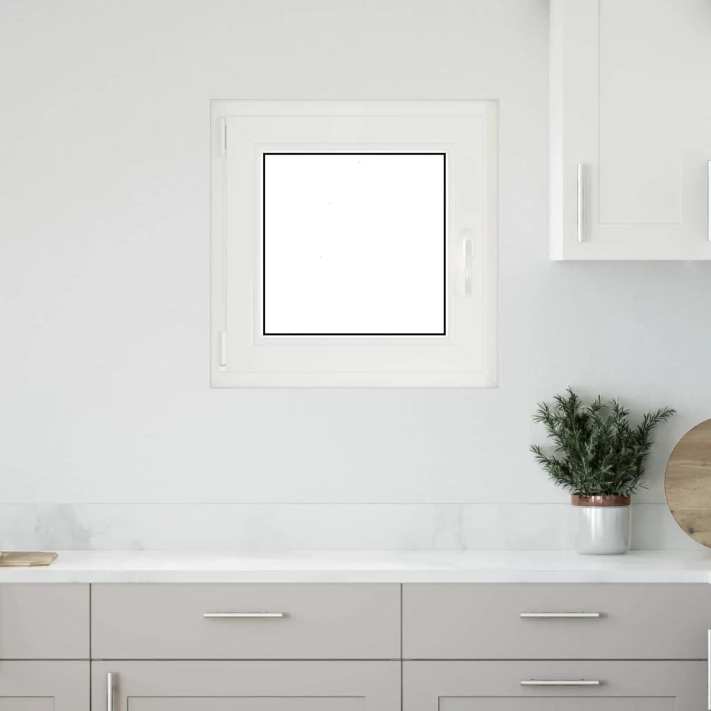 Finestra per Soffitta RISOR Antracite 50 x 50 cm PVC e Vetro 42047268
