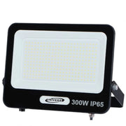 Trade Shop - Faro Proiettore Smd Led Floodlight 300 W Slim Ip65 Luce 3000k 4000k 6500k Ek05-300w - Nero-bianco Caldo      -