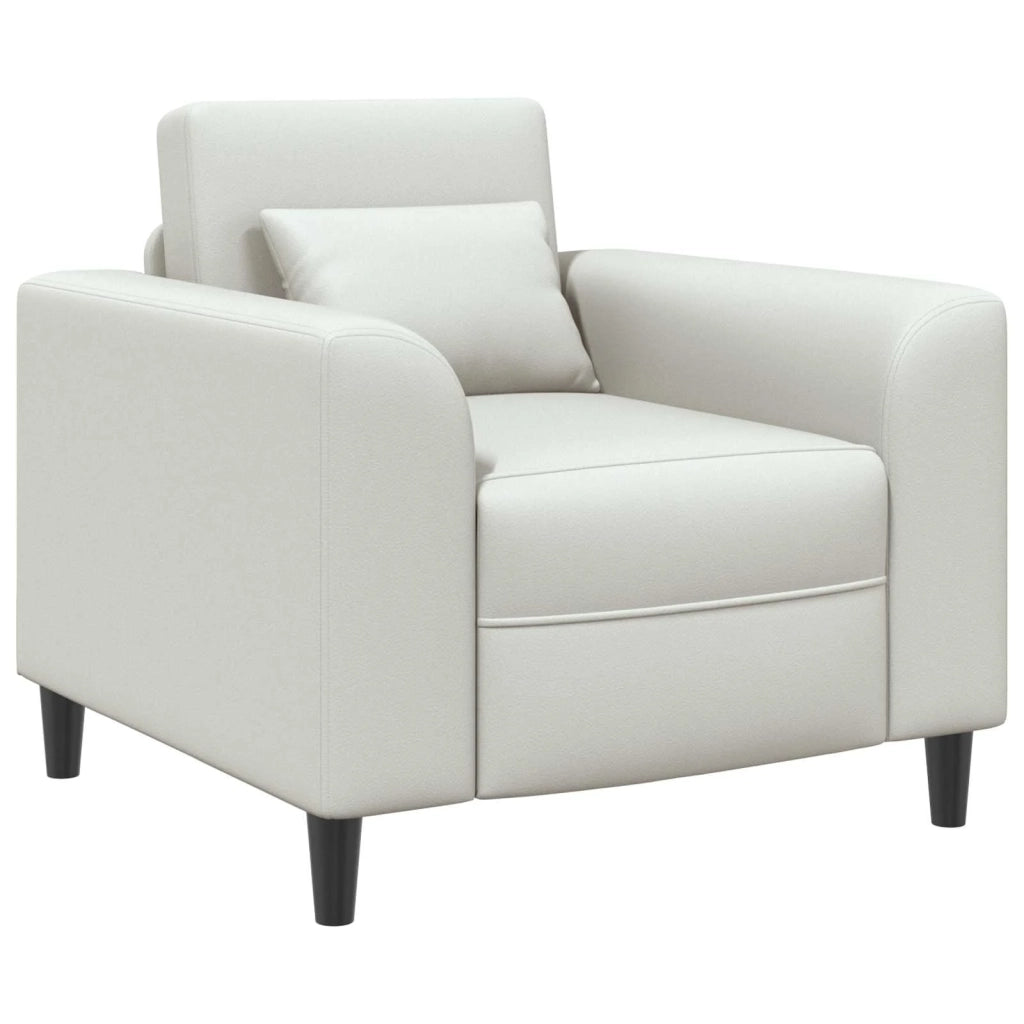 Poltrona Bianco Similpelle 42042474