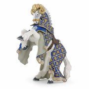 Papo - Blue weapon master ram horse
