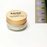 Trade Shop - Ombretto In Crema Argento 04 Highlighter Cream Stay 24 Ore Glitter Make Up -