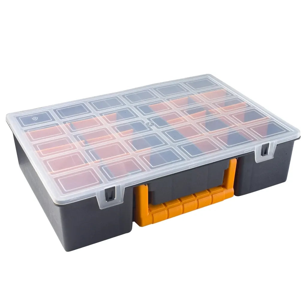 Cassette a Scomparti 2 pz Divisori Rimovibili 360x250x85 mm PP 151836