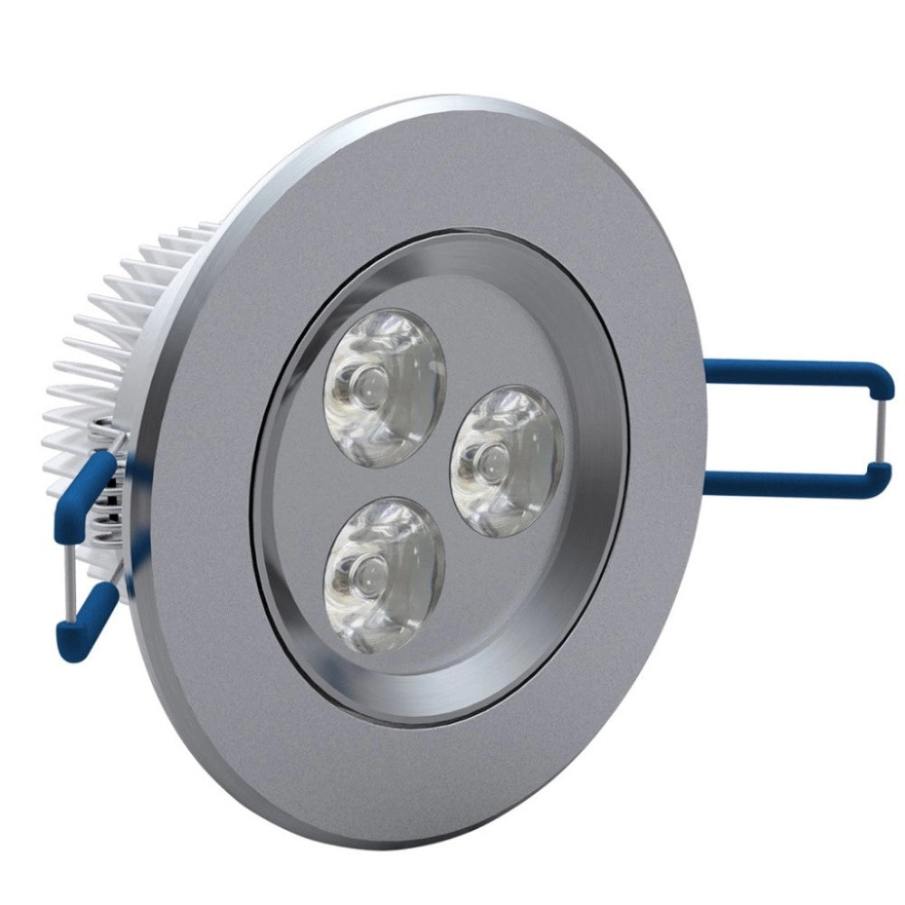 Trade Shop - Faretto Led Spot Da Incasso 3w Lampada Da Soffitto Down Light Led Freddo Caldo -