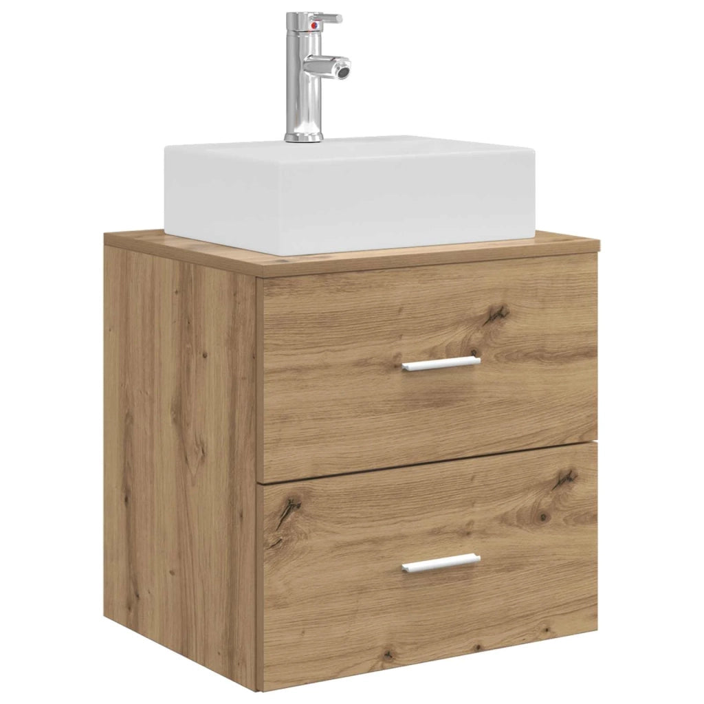Set di mobili per il bagno 4 pcs Rovere Artigianale 3406830