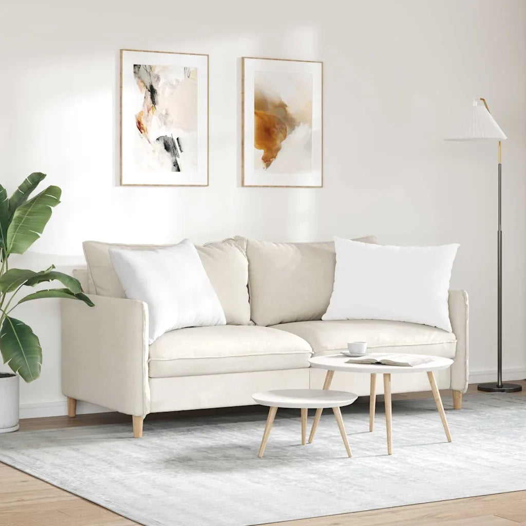 Cuscini da Divano 2 pcs Bianco 70 x 50 cm Tessuto 42013750