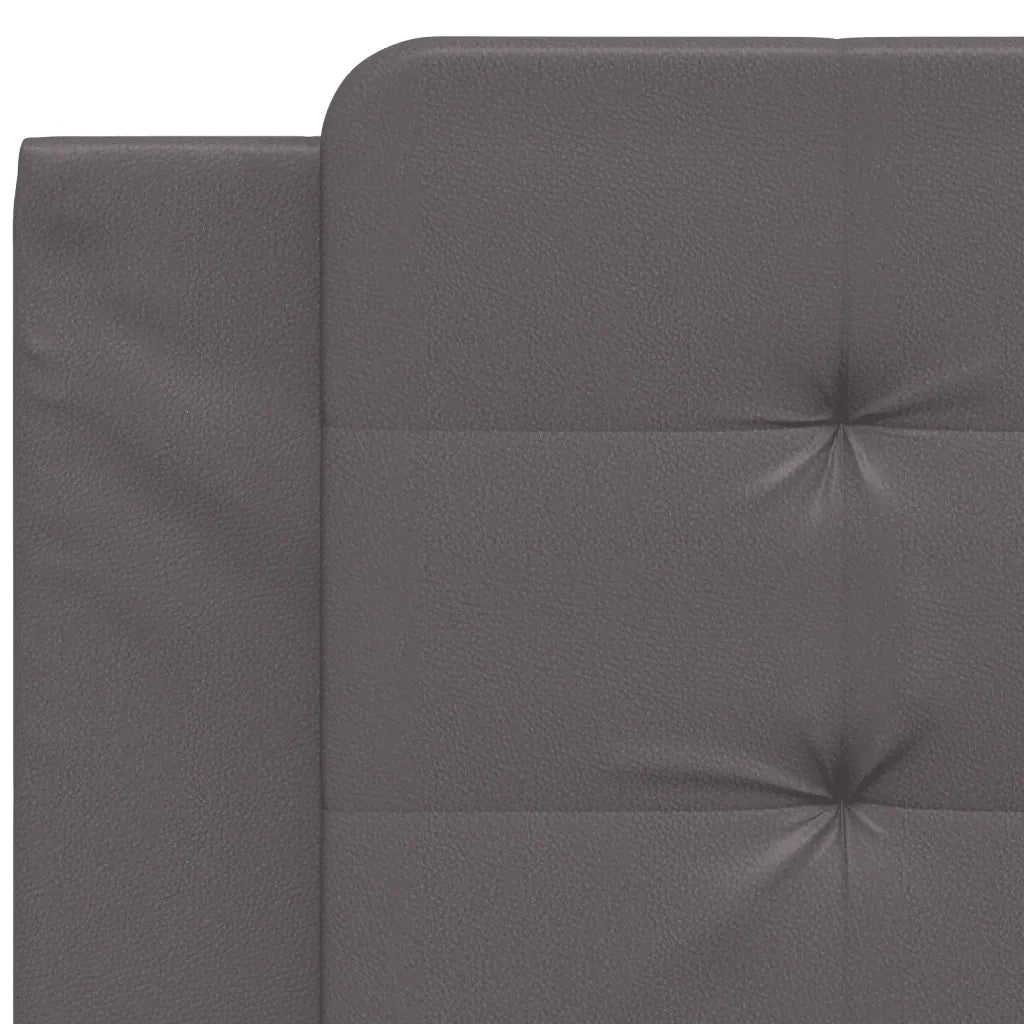 Cuscino Testiera Zadar Grigio 100 cm in Similpelle 374846