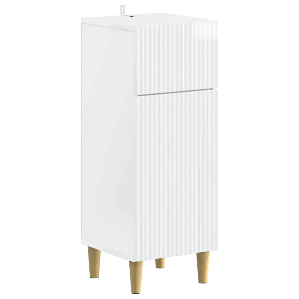 Set di armadietti da bagno in 3 pezzi ARNHEM Bianco Lucido 3417769