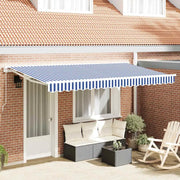 Struttura della tenda Blu e Bianco 350 x 200 cm 3329619