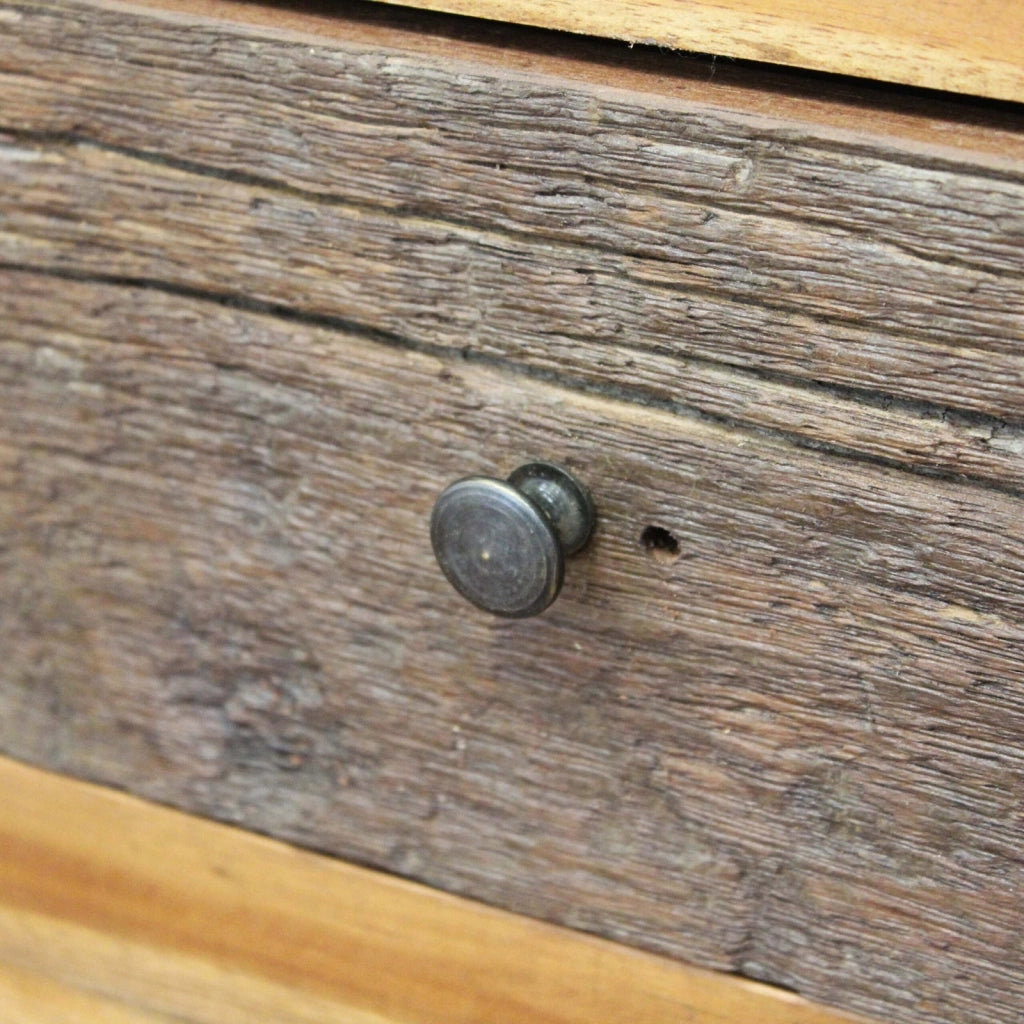 Mobile porta TV in legno rustico - DAMOCLES