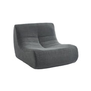 Modulo per divano modulare senza braccioli in bouclé, 1 posto,