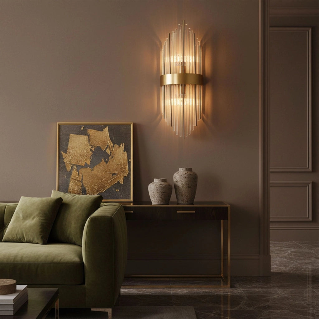 Lampada Da Parete APP1761-1W Brush Gold