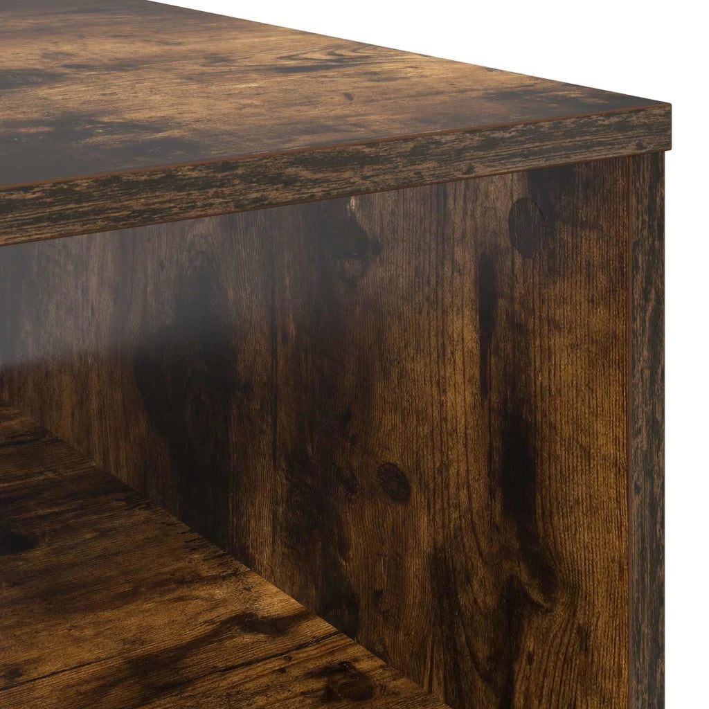 Tavolino da salotto con cassetto Rovere fumé 95 x 55 x 31 cm 8000184