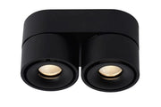 Faretto soffitto Lucide Yumiko nero LED 8W 2700K 1268lm
