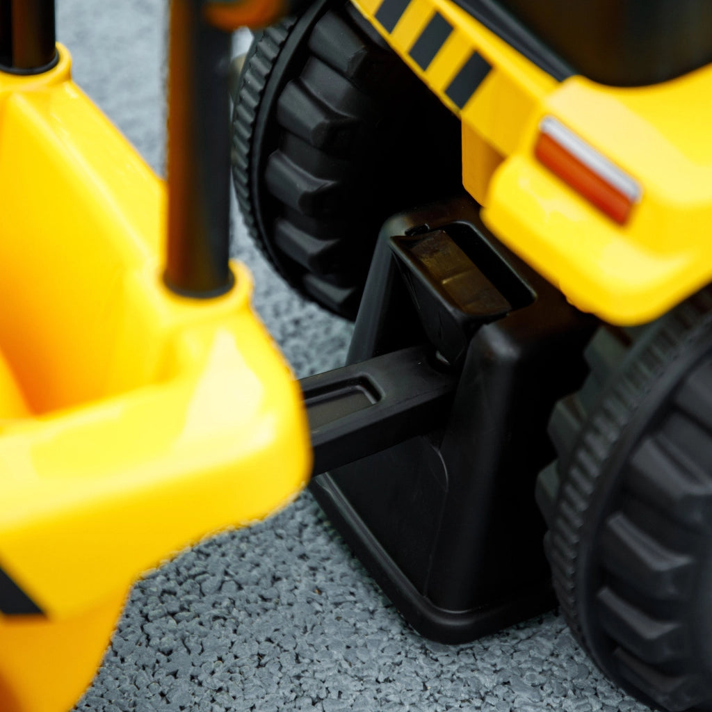 Camion Giocattolo per Bambini ¨C Minimal ¨C Giallo PP e Metallo 91x29x44 cm