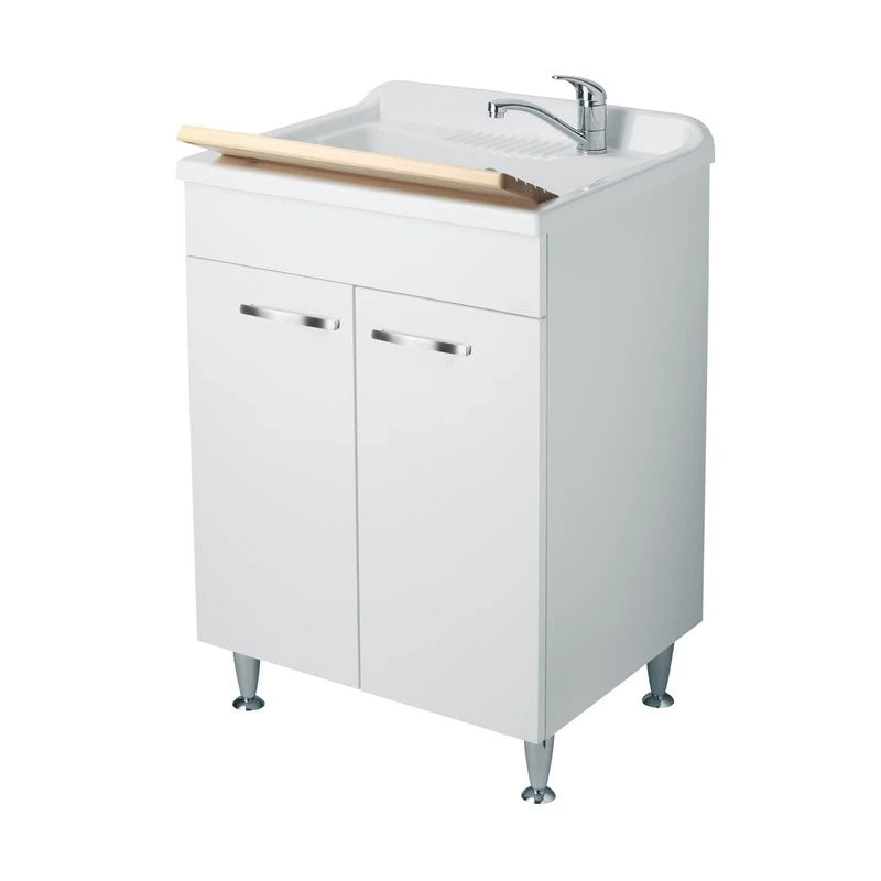 Lavatoio Classica 60x60 a due ante con cestello