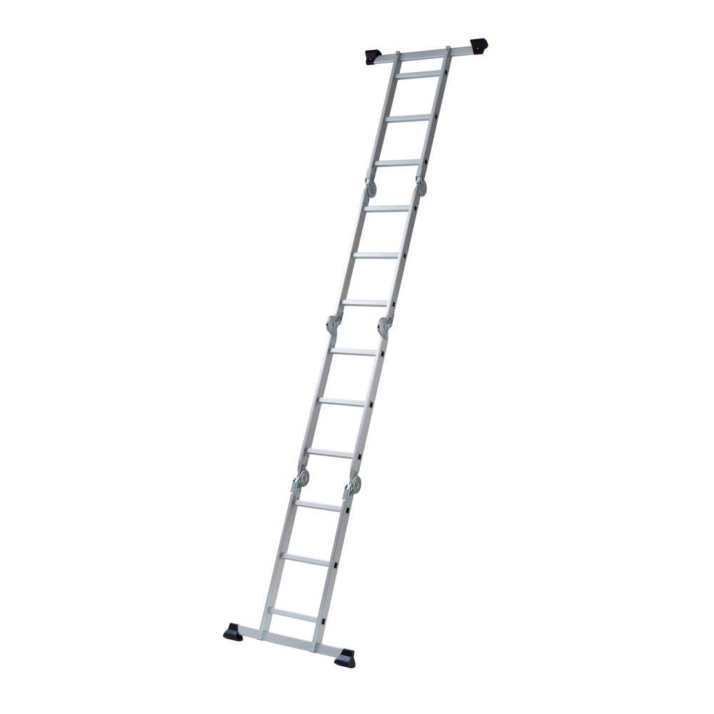 Scala Multiposizione con Piattaforma in Alluminio Multipla Gierre