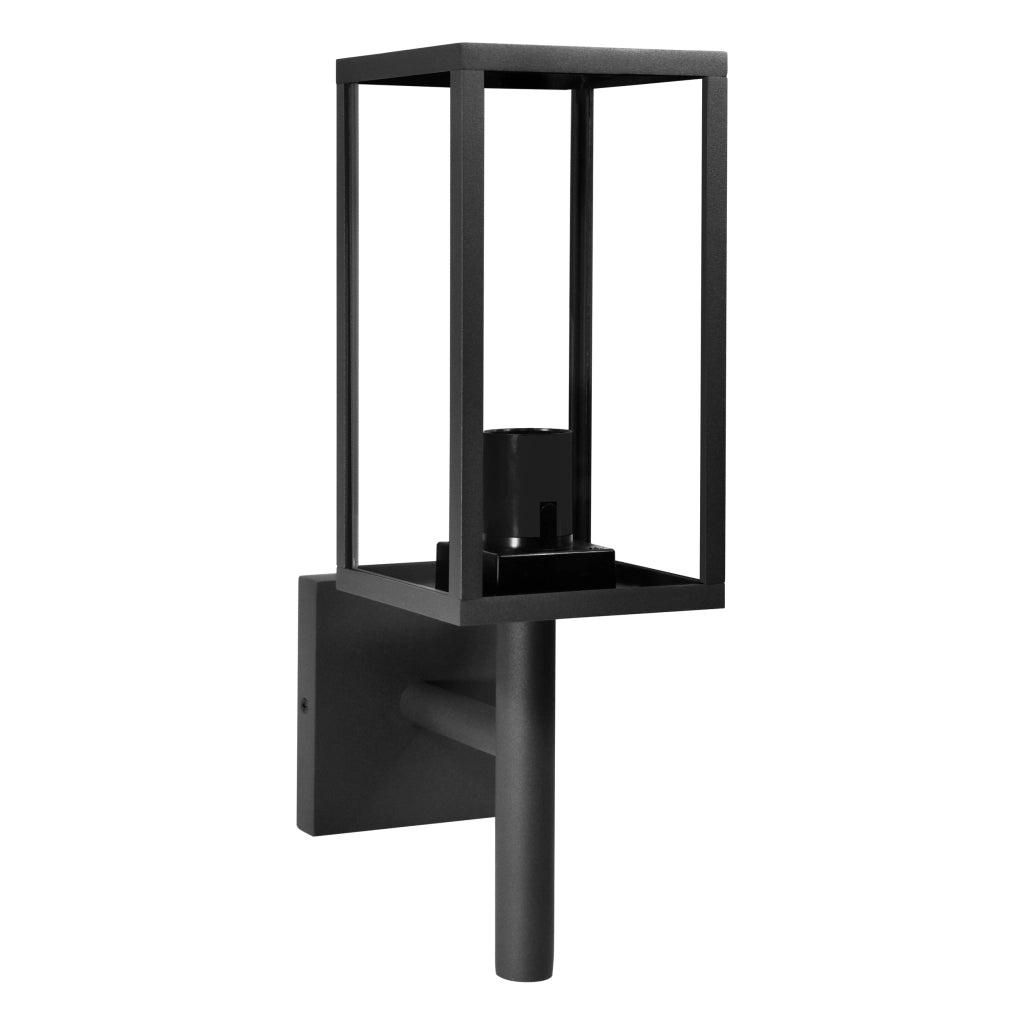 Applique esterna Polux Malmo 309181 grafite E27 IP44