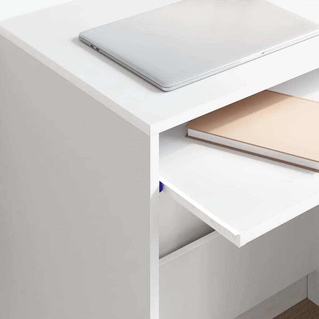 Scrivania Bianco 77.5 x 43 x 79 cm Legno multistrato 869514