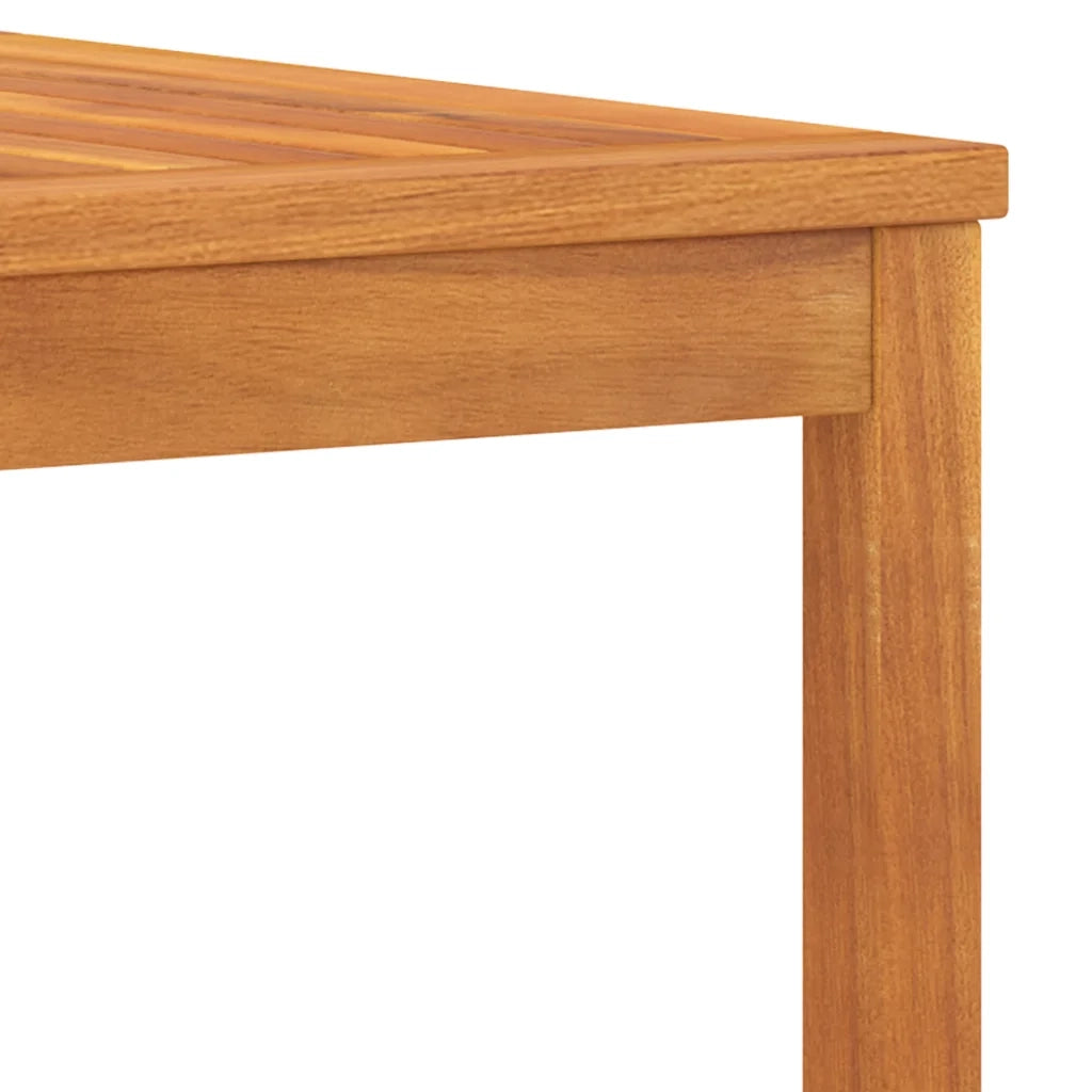 Set Divani da Giardino 3 pz con Cuscini Crema in Legno Acacia 311834