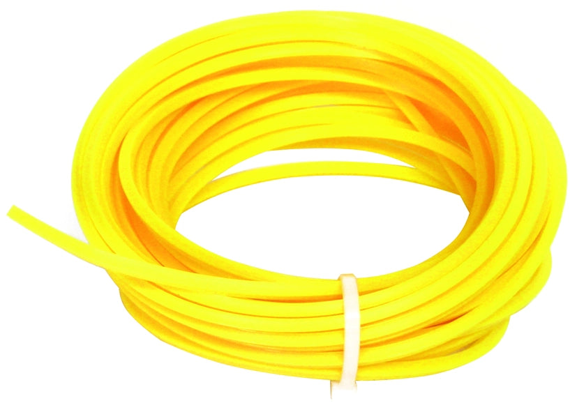 FILO QUADRATO PER DECESPUGLIATORE Col. Giallo  mm. 2,4x10 mt.