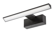 Applique bagno LED 6W Loric nera IP44 Rabalux