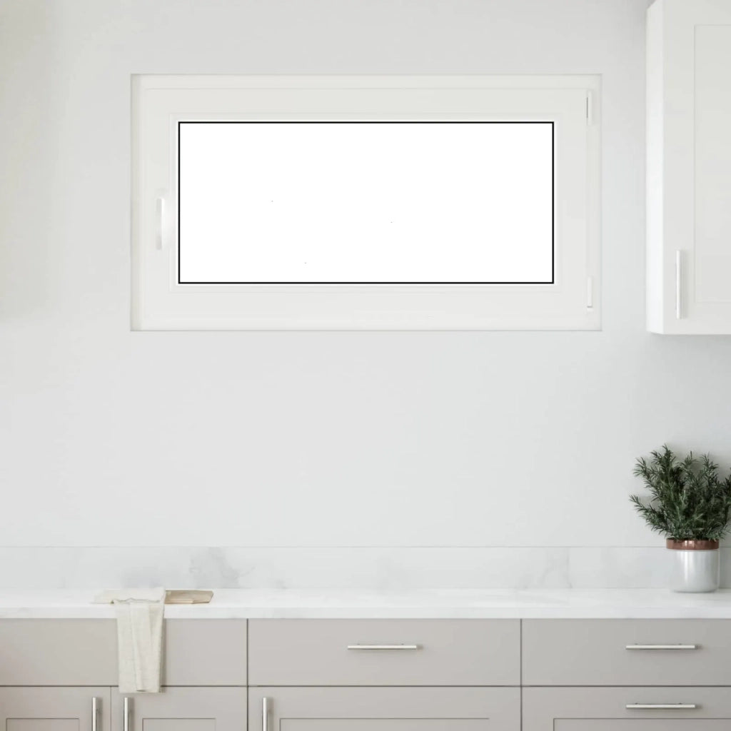 Finestra per Soffitta RISOR 110 x 70 cm PVC e Vetro Bianco CFW9414747