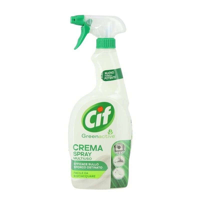 CIF CREMA SPRAY MULTIUSO GREENACTIVE 650 ML EFFICACE SULLO SPORCO EFFICACE