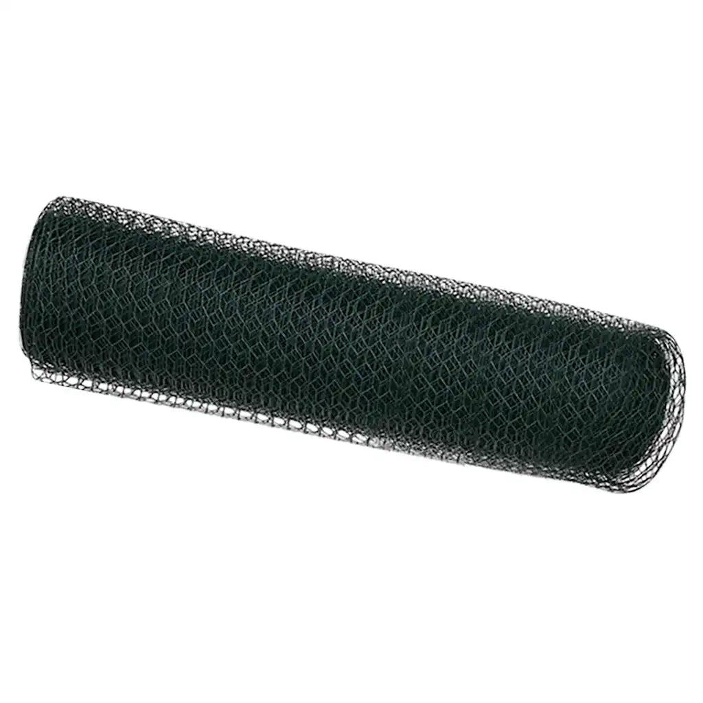 Recinzione Esagonale Verde 0,4 x 25 m PVC 42005367