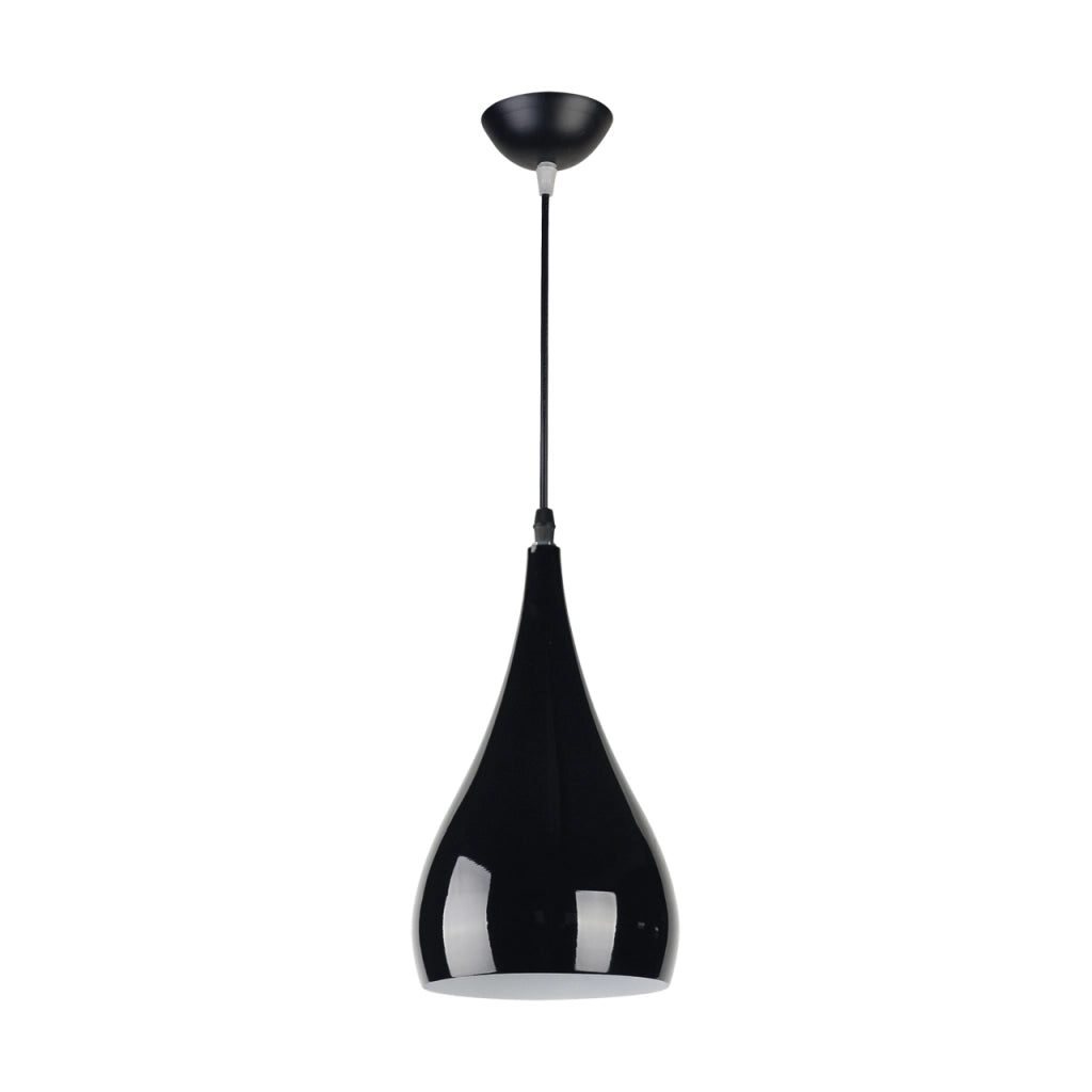 Lampada a sospensione moderna nera Struhm Justa E27 42W