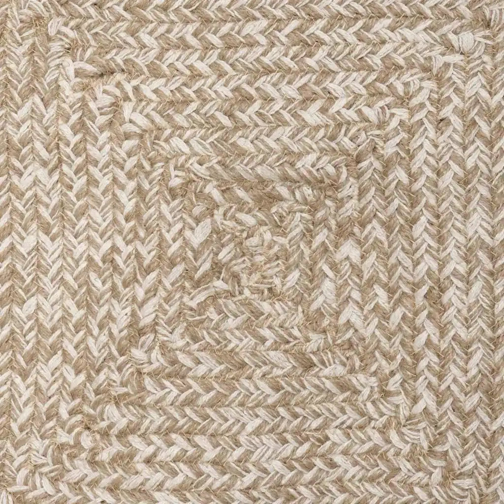 Tappeti per area Naturale e Bianco 100 x 200 cm Juta 42010476
