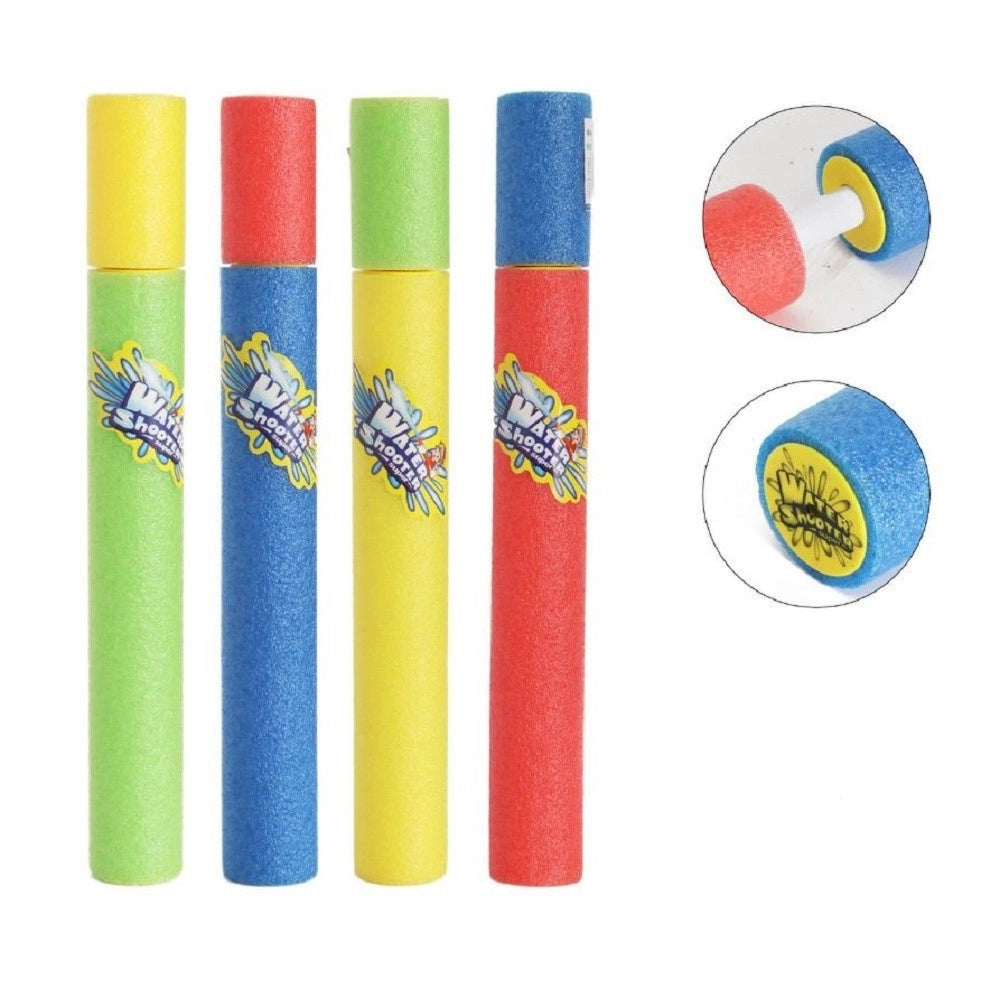 Trade Shop - Pistola Ad Acqua 25x3cm Tubo Sparatutto In Schiuma Gioco Estivo Spiaggia 605471 -