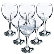 Set di 6 bicchieri da vino rosso e bianco KADAX da 260 ml