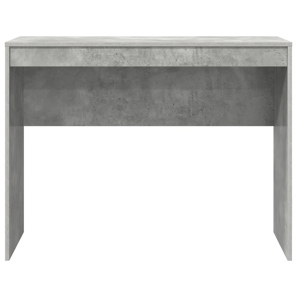 Scrivania | Tavolo da Ufficio Grigio cemento 100 x 40 x 76 cm