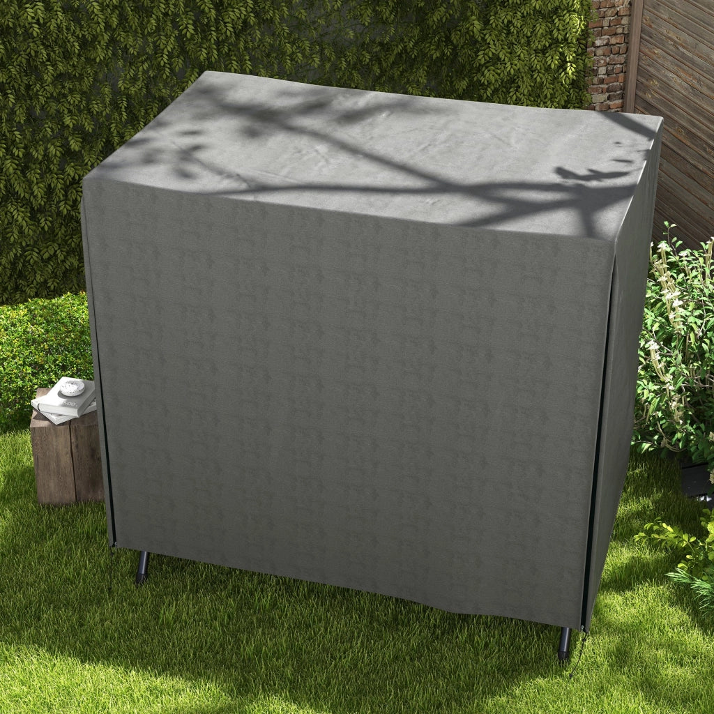 Cuscino per Dondolo da Giardino ¨C zephmum ¨C Grigio 177x114x152 cm