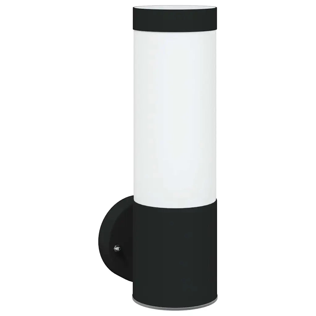 Lampada da Parete Esterna 2 pcs Nero 12 x 8,5 x 27 cm 4005936
