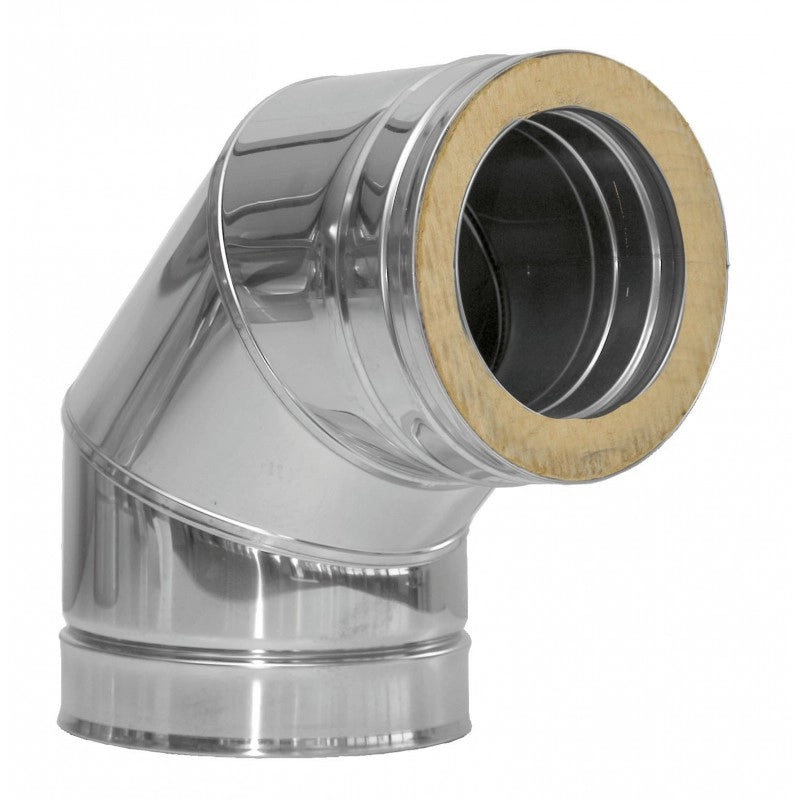 GOMITO DOPPIA PARETE A 90  °  EE ? 180/230 mm