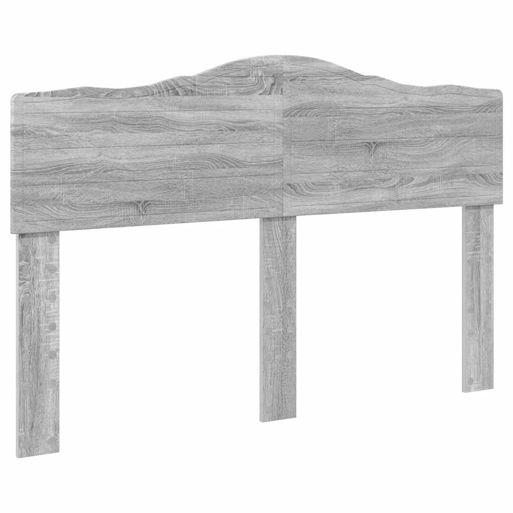 Struttura del letto-Giroletto Grigio Sonoma 140 x 190 cm Pino massello 350150