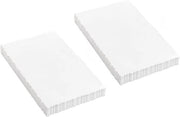 Set di Carte da Auguri 100 pezzi - Carte da Auguri Bianche - Carte da Auguri per Compleanni - Carte da Auguri per Nascite - Carte da Auguri DIY - Carta di alta qualità 15x10 cm - Cartoline