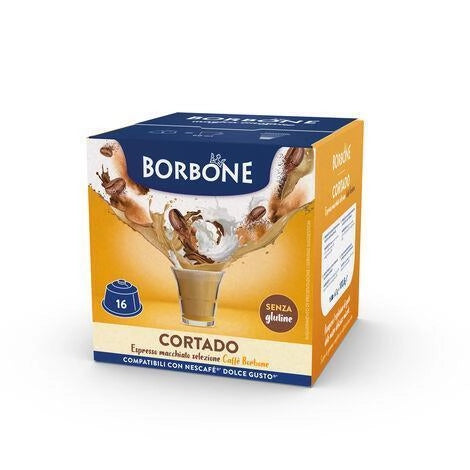 Caffe Borbone DGCORTADO16 capsula e cialda da caffè Capsule caffè 16 pz