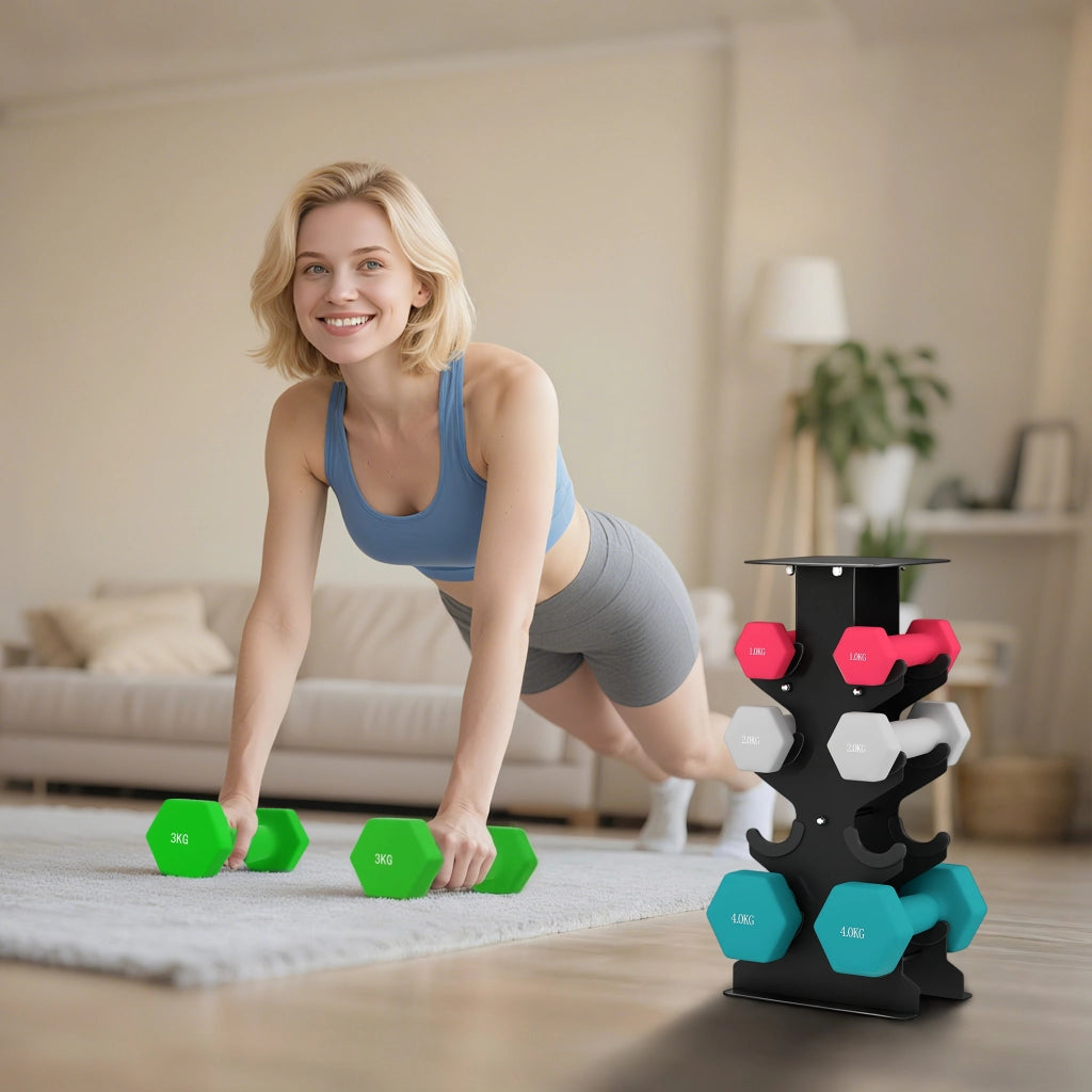 Set Hanteli ¨C Minimal ¨C 4 Paar 1-4 kg