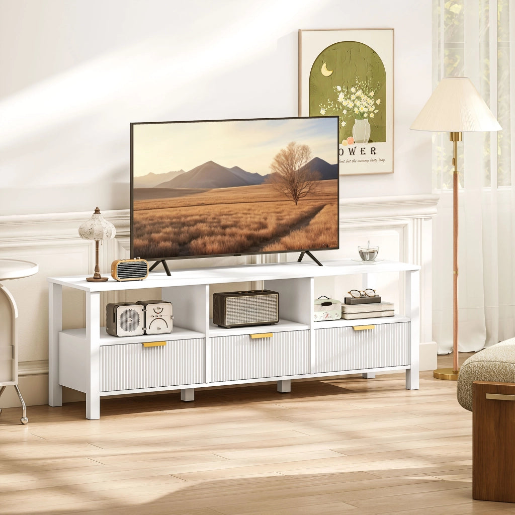 Mobile TV ¨C Minimal ¨C Bianco 152x39.5x50cm