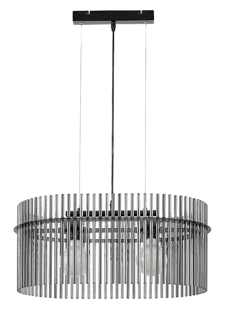 Lampada a sospensione Inesa vetro nero 2xE27 Rabalux