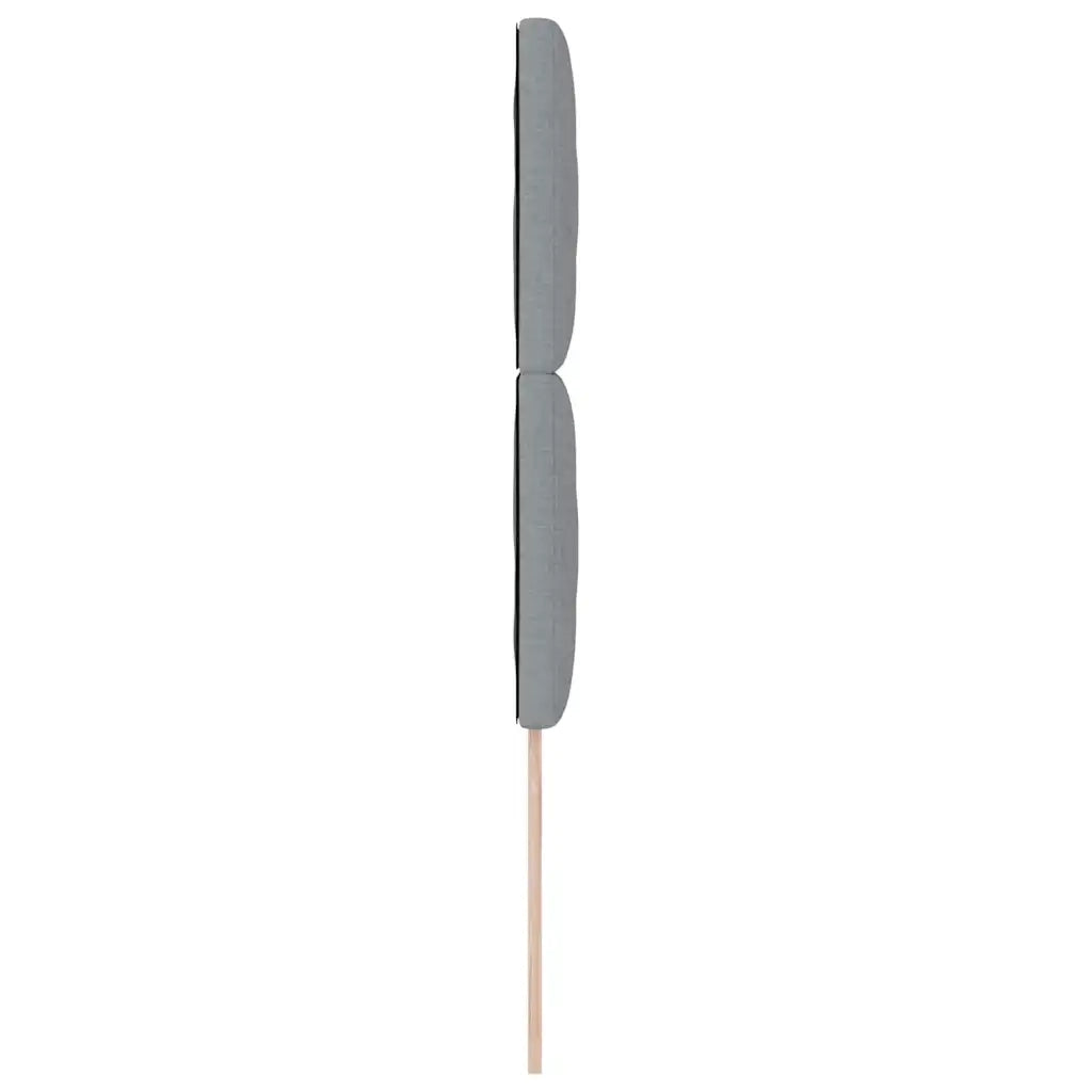 Testiera | Testata Grigio chiaro 100 cm Tessuto