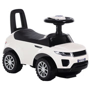 Macchina Cavalcabile per Bambini ¨C Minimal ¨C Bianco con Vano Contenitore